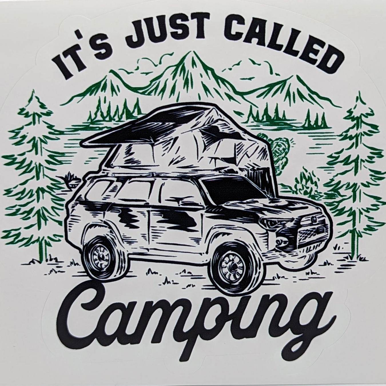It's Just Called Camping Decal